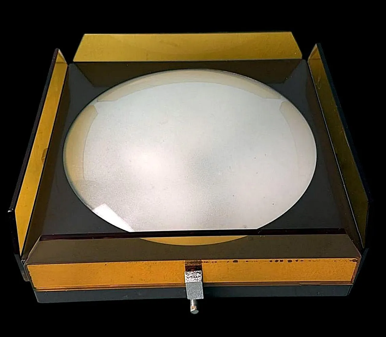 Plafoniera di Veca per Fontana Arte, anni '70 3