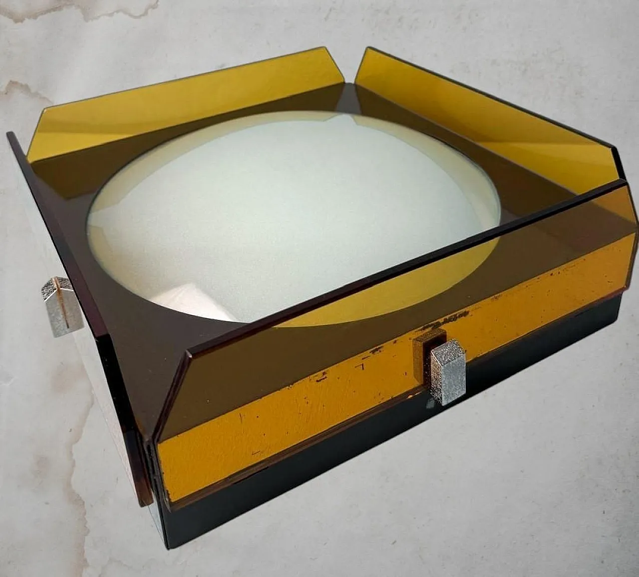 Plafoniera di Veca per Fontana Arte, anni '70 7