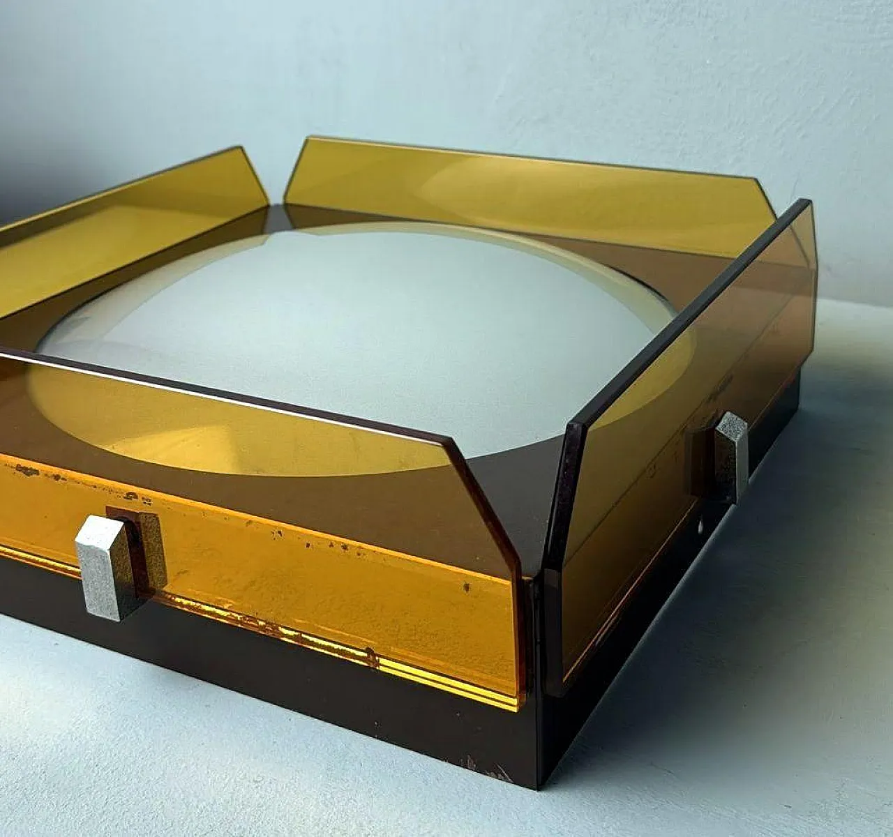 Plafoniera di Veca per Fontana Arte, anni '70 8