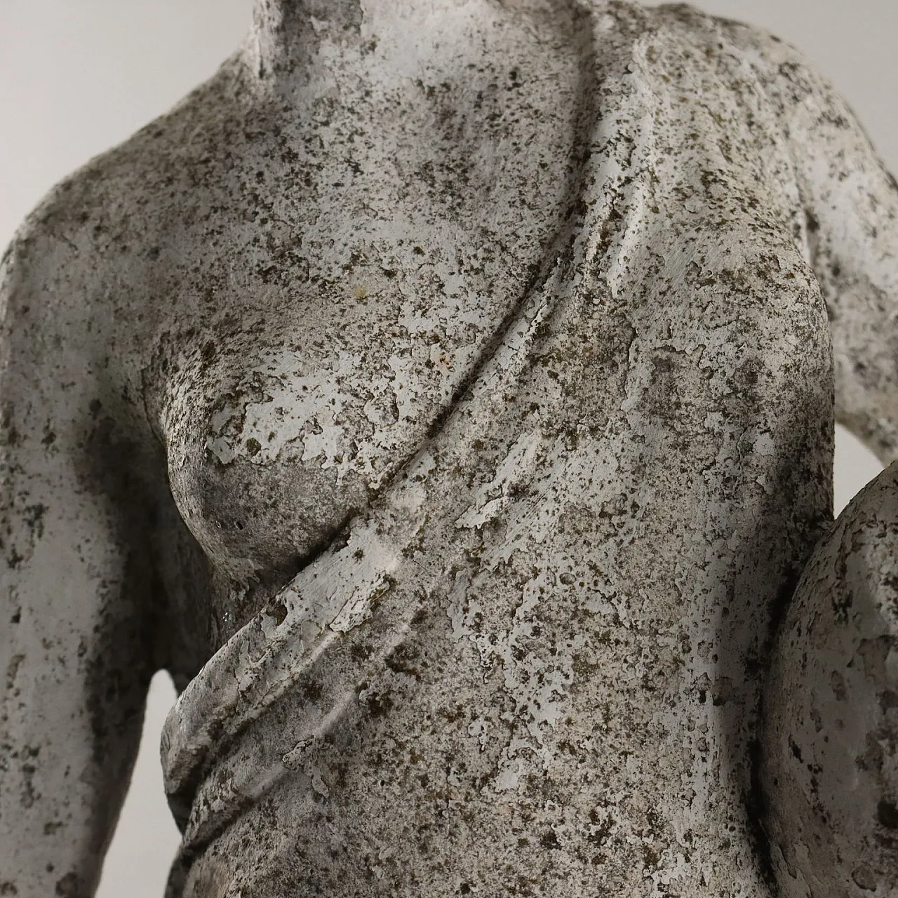 Figura femminile con anfore, statua da giardino in graniglia 5