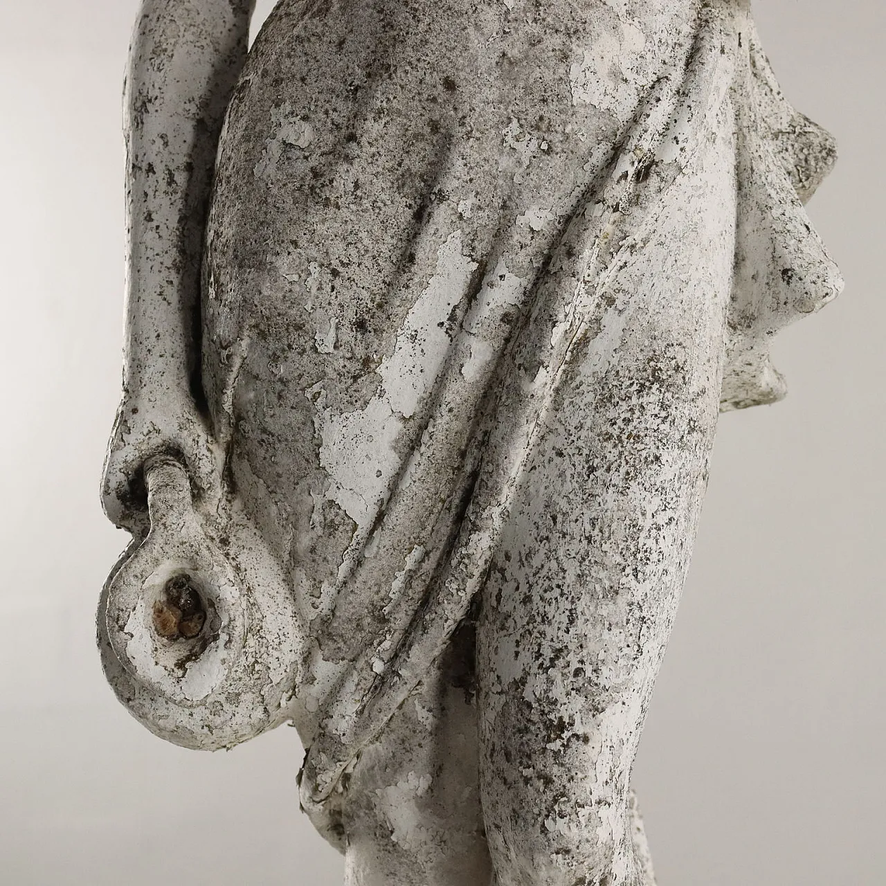 Figura femminile con anfore, statua da giardino in graniglia 6