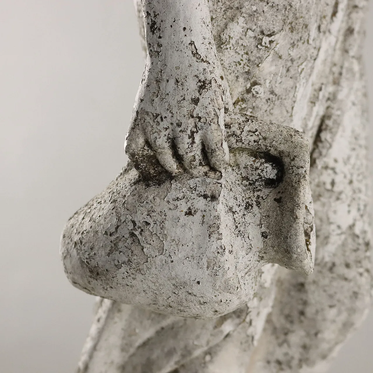 Figura femminile con anfore, statua da giardino in graniglia 8