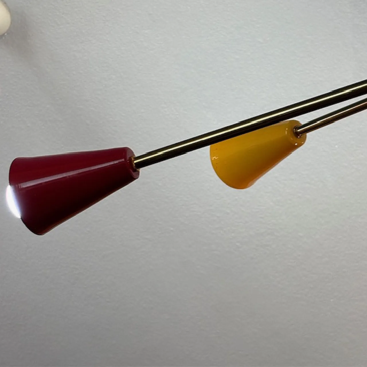 Lampadario Sputnik a 12 bracci di Stilnovo, anni '50 3