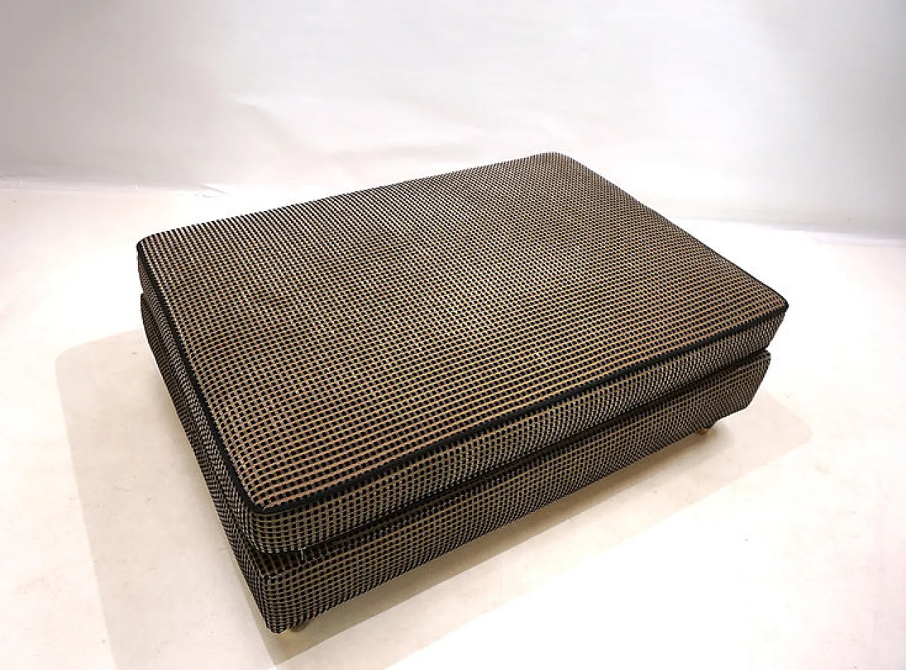 Pouf in tessuto vellutato di Pierre Cardin, anni '70 3