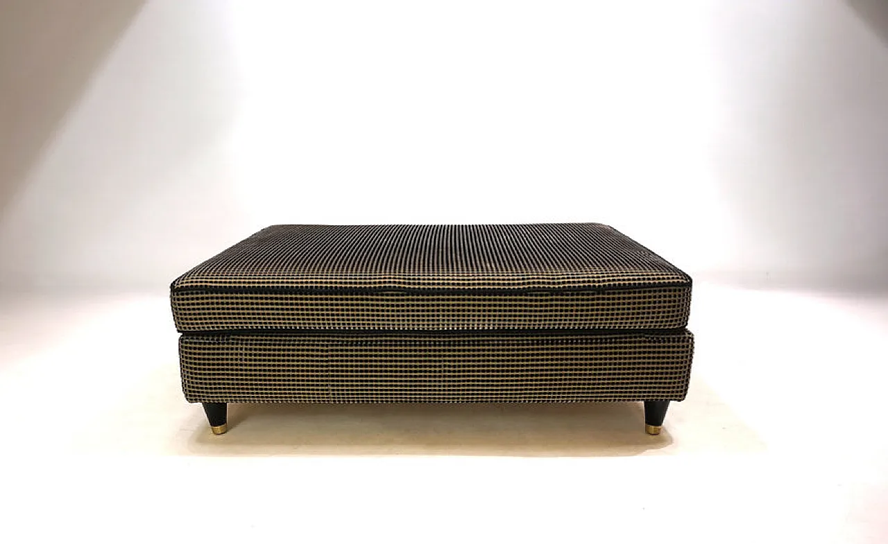 Pouf in tessuto vellutato di Pierre Cardin, anni '70 10