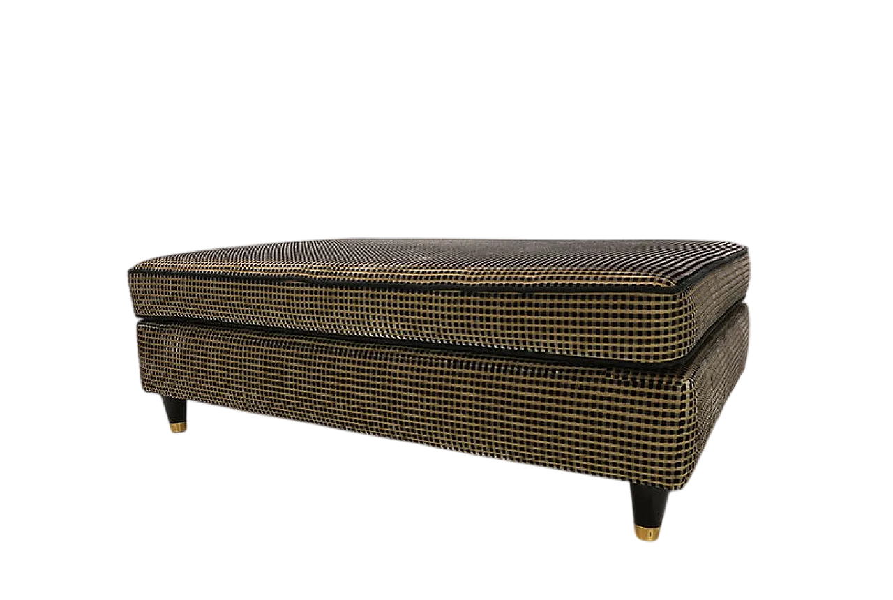 Pouf in tessuto vellutato di Pierre Cardin, anni '70 15