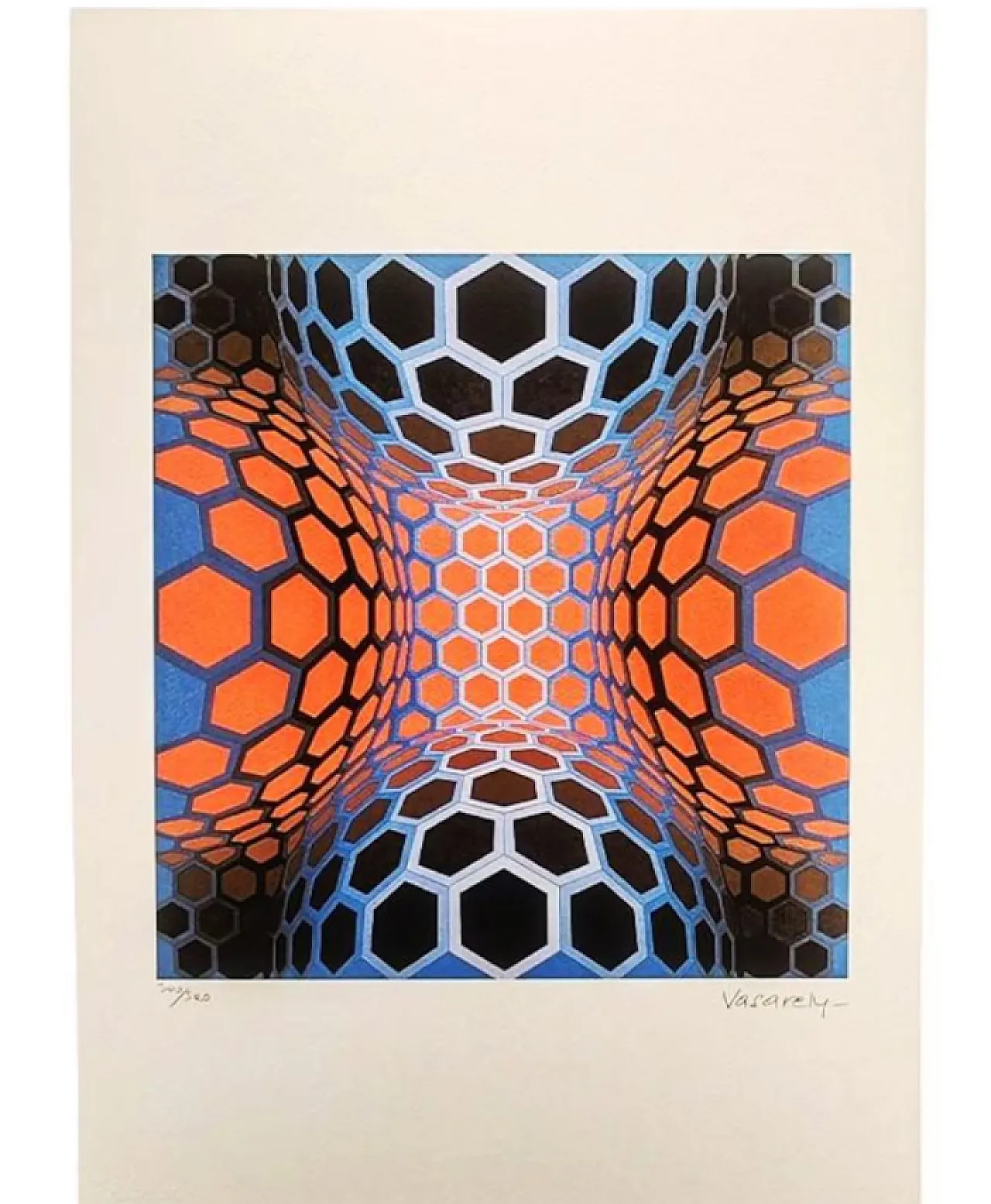 Litografia di Victor Vasarely, anni '70 1