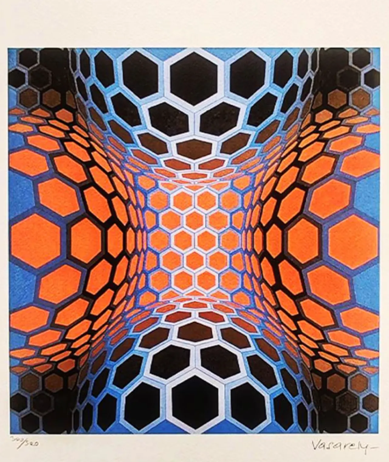 Litografia di Victor Vasarely, anni '70 2