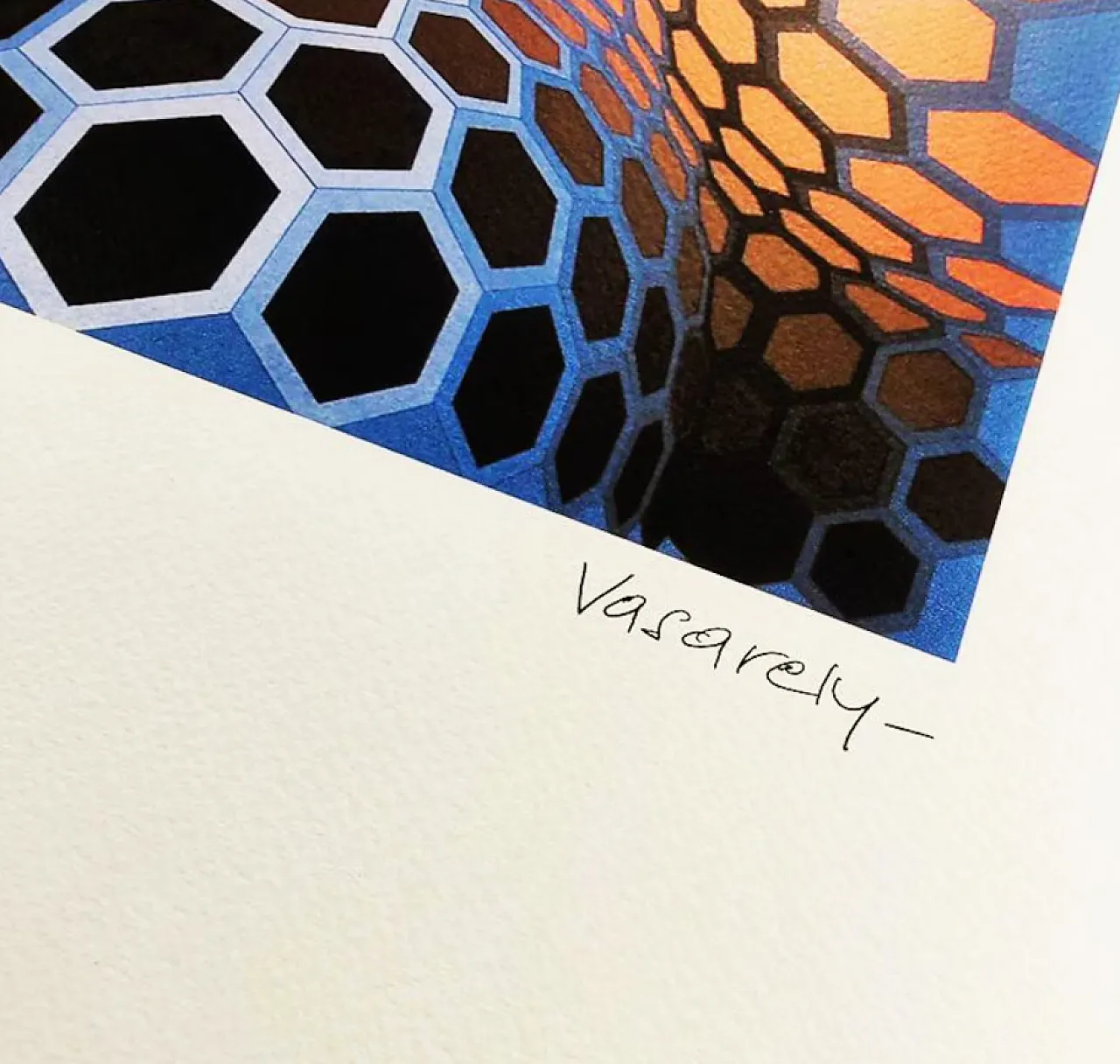 Litografia di Victor Vasarely, anni '70 3