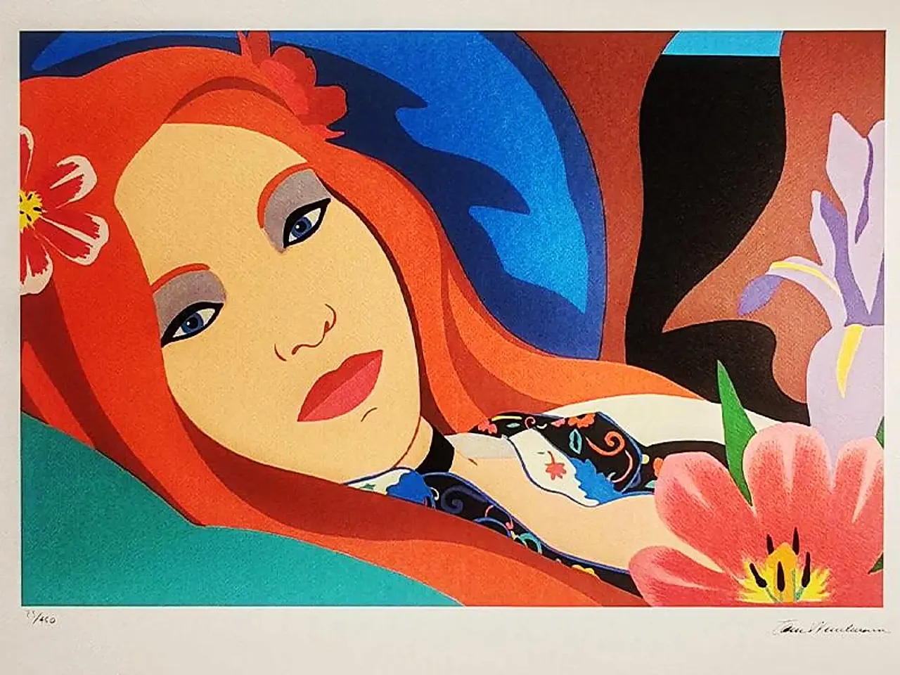 Litografia di Tom Wesselmann, anni '80 6