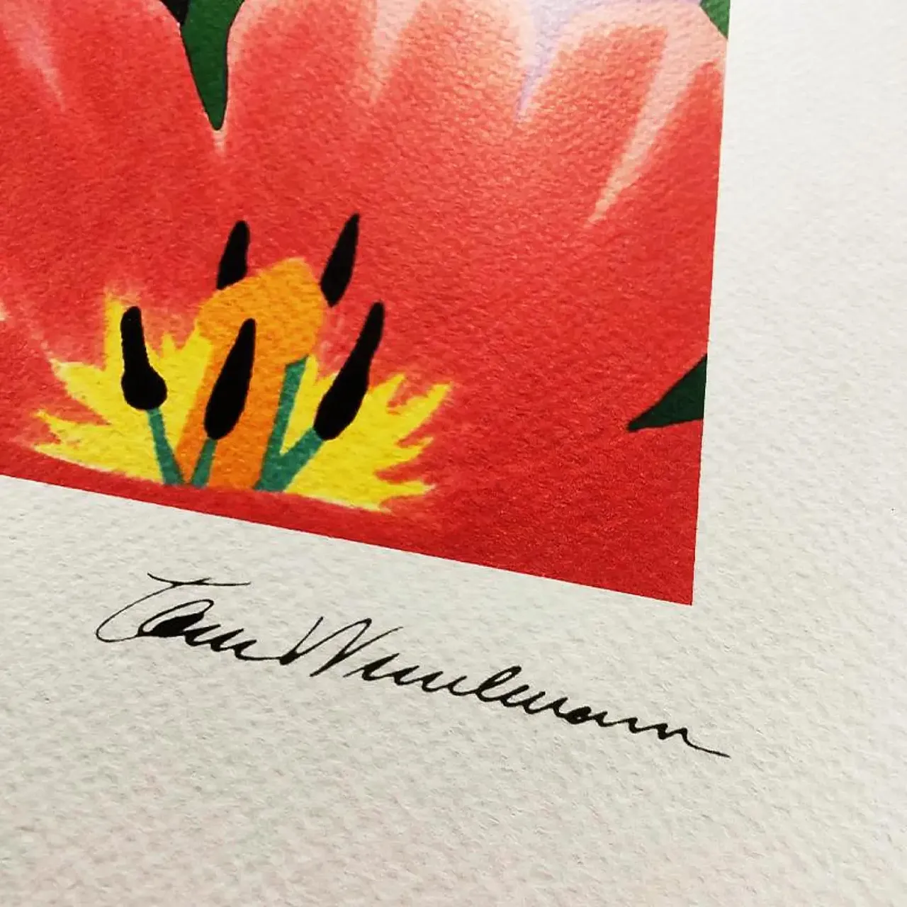 Litografia di Tom Wesselmann, anni '80 7