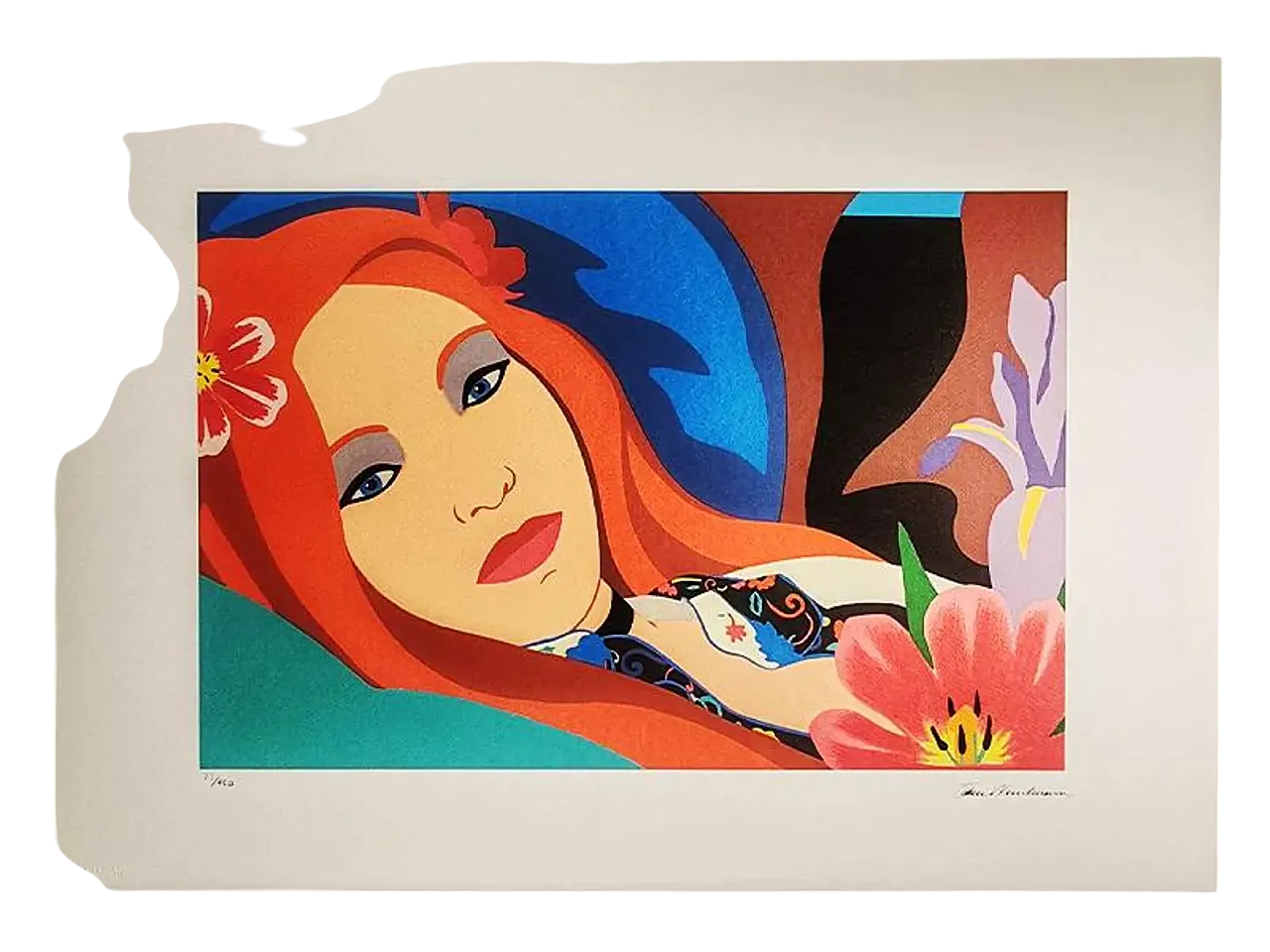 Litografia di Tom Wesselmann, anni '80 8