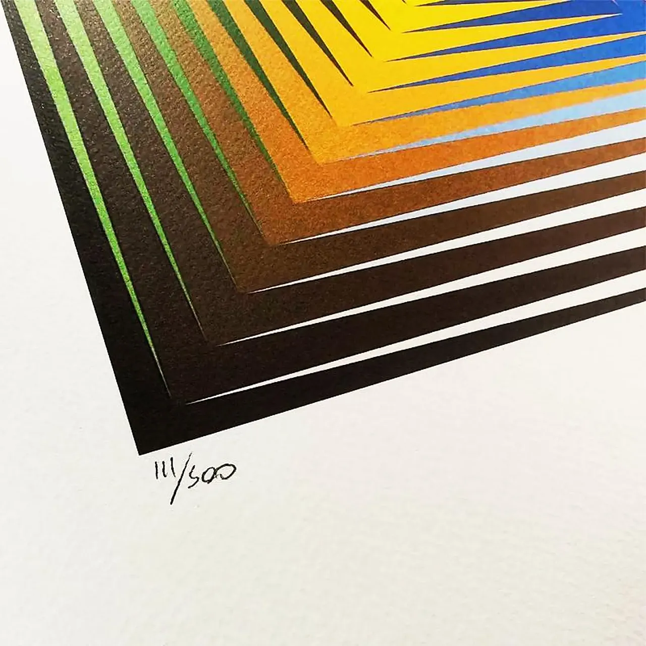 Litografia di Victor Vasarely, anni '70 3