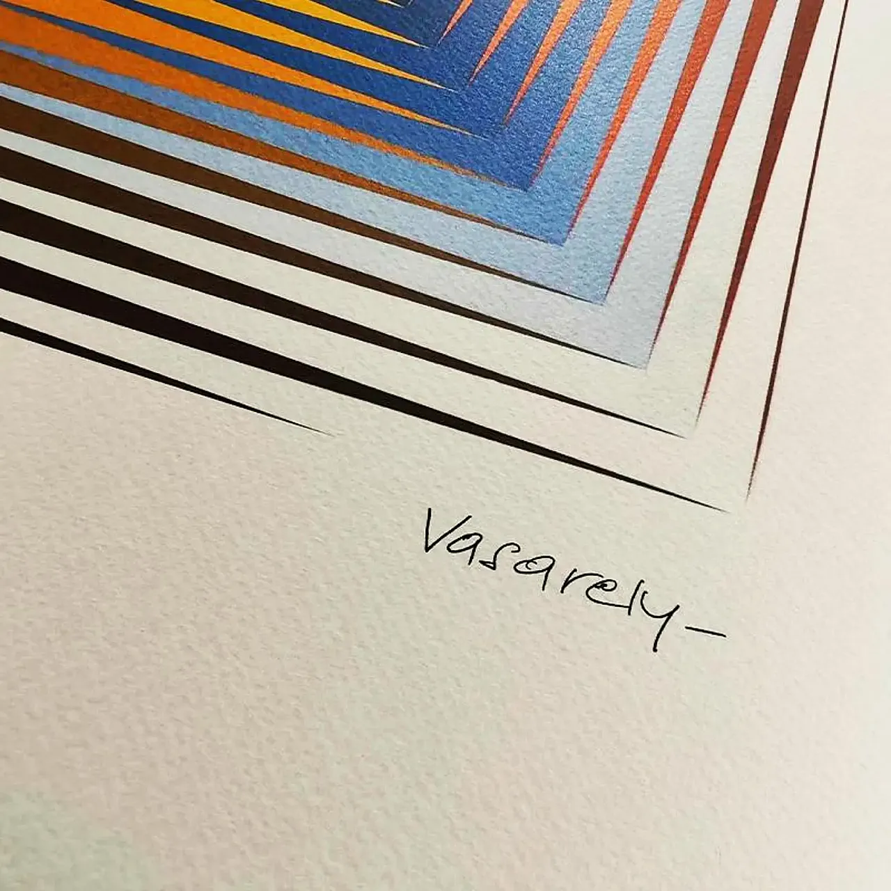 Litografia di Victor Vasarely, anni '70 6