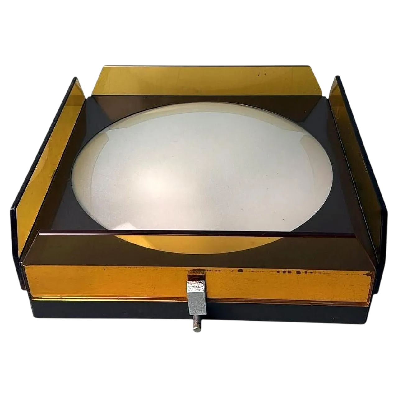 Plafoniera di Veca per Fontana Arte, anni '70 20