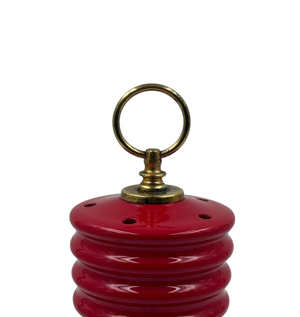 Space Age Lantern-Shaped Table Lamp, Florentine ceramics, 1970s 5