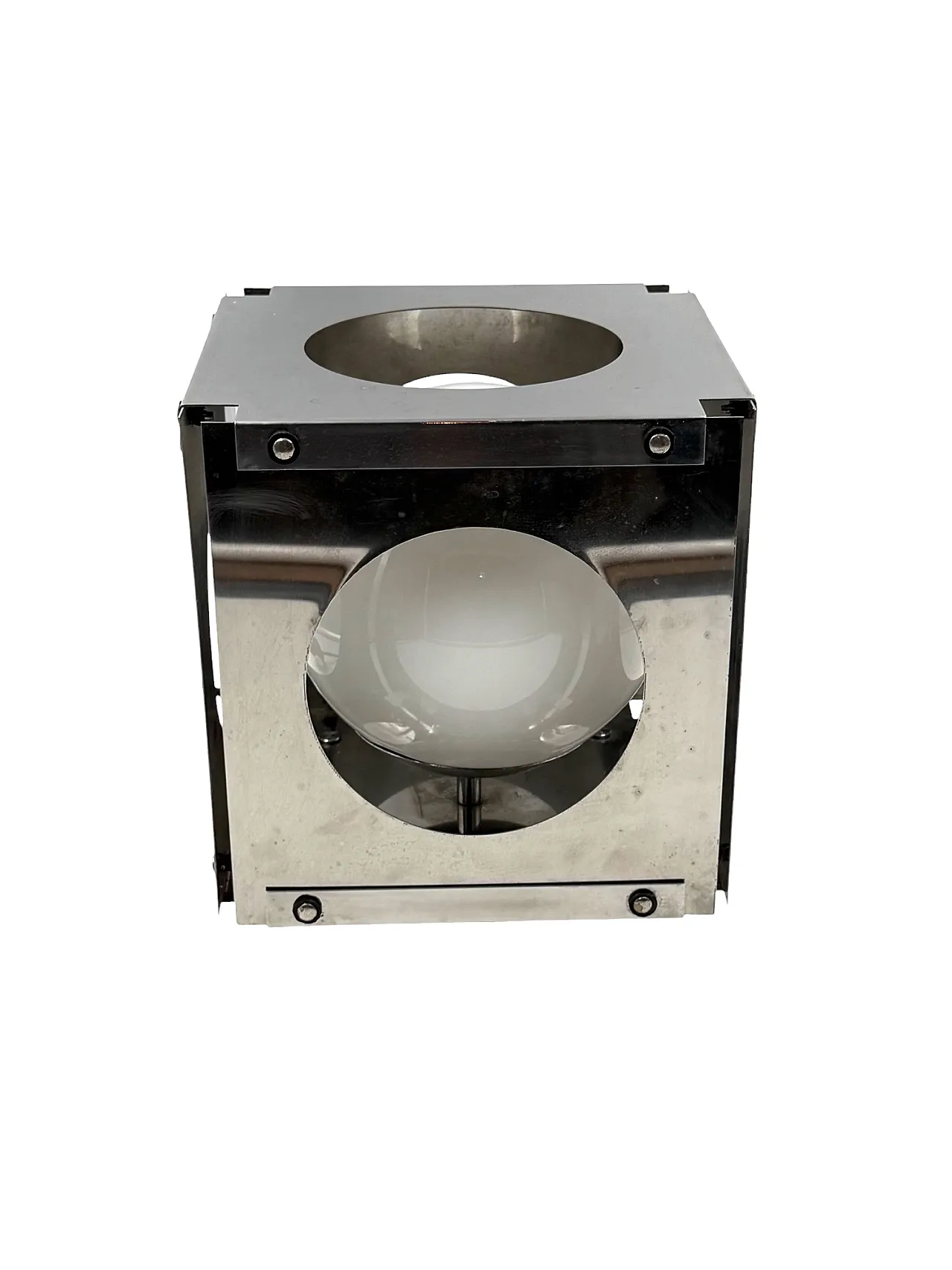 Space Age Cubic Table Lamp, Italy 1970s 6