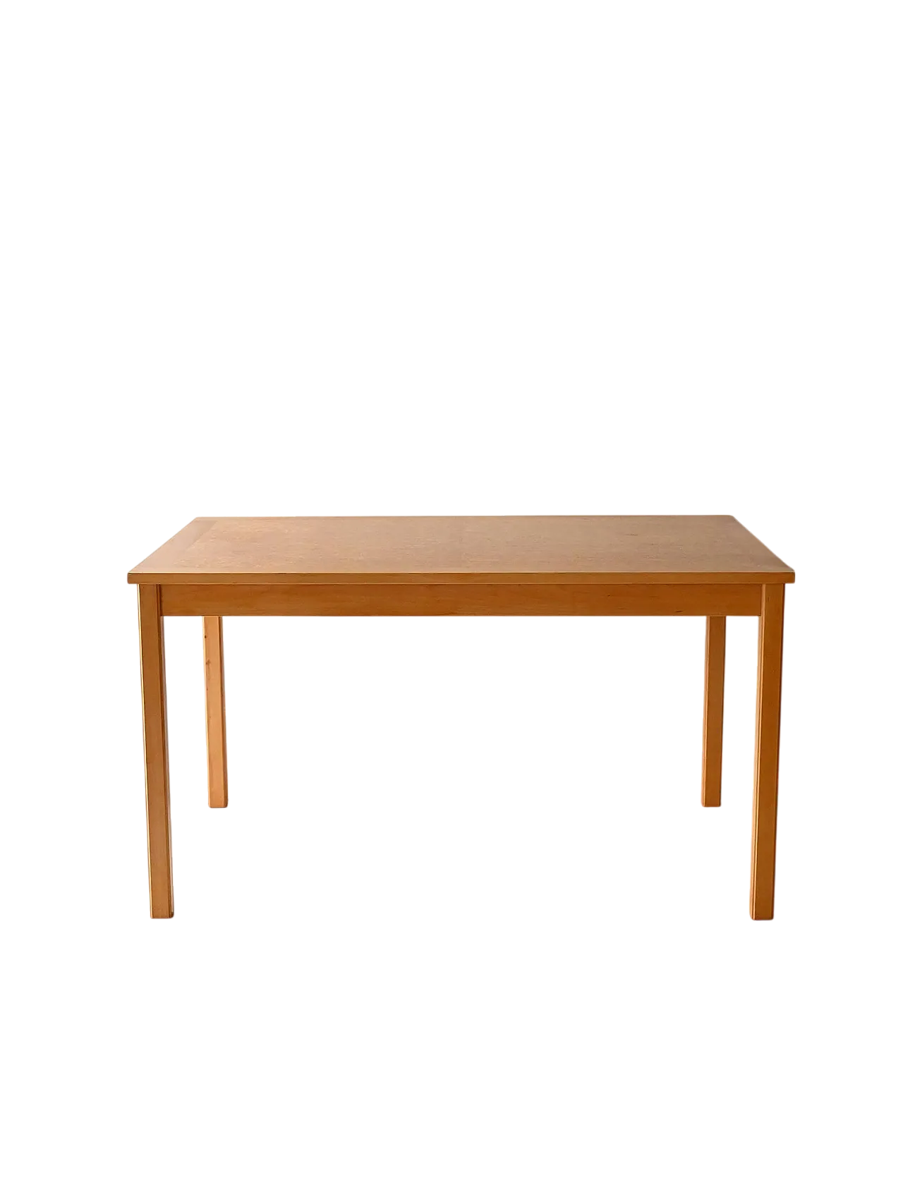 Scandinavian table in birch skaraborgs 80s 13