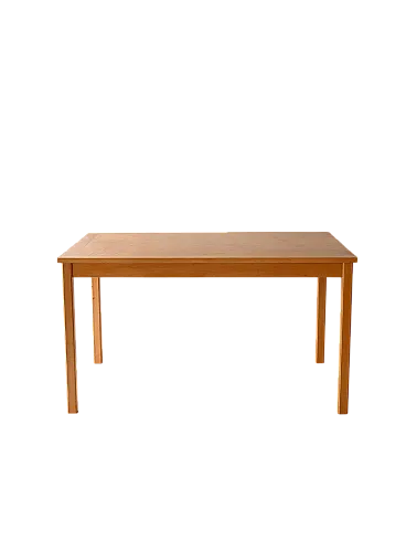 Scandinavian table in birch skaraborgs 80s