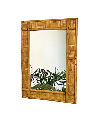 Bamboo mirror, 70s