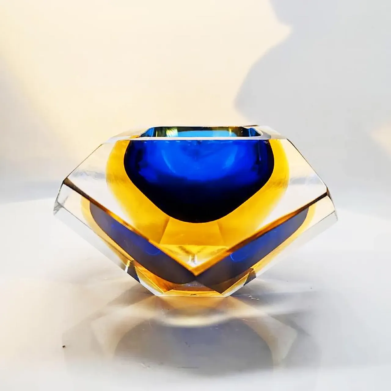 Posacenere in vetro di Murano di Flavio Poli per Seguso, anni '60 6