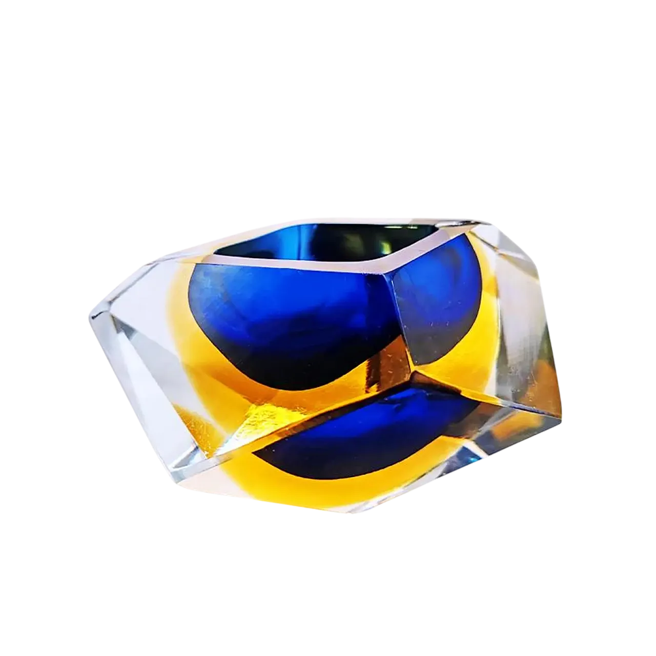 Posacenere in vetro di Murano di Flavio Poli per Seguso, anni '60 9