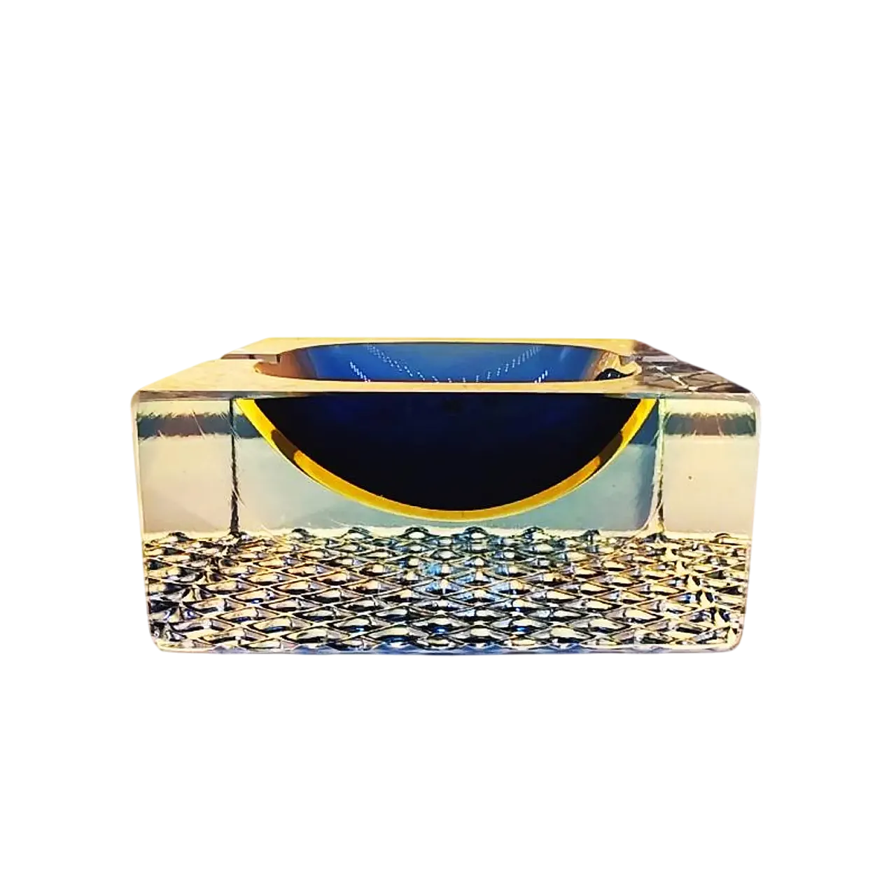 Posacenere in vetro di Murano di Flavio Poli per Seguso, anni '60 12