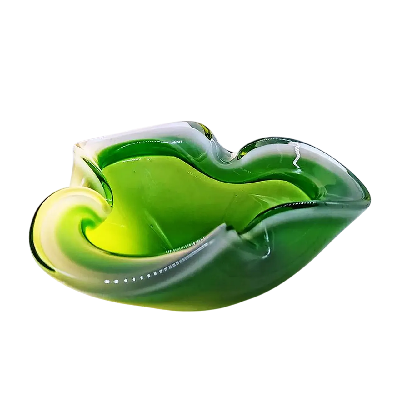 Posacenere in vetro di Murano di Flavio Poli per Seguso, anni '60 10