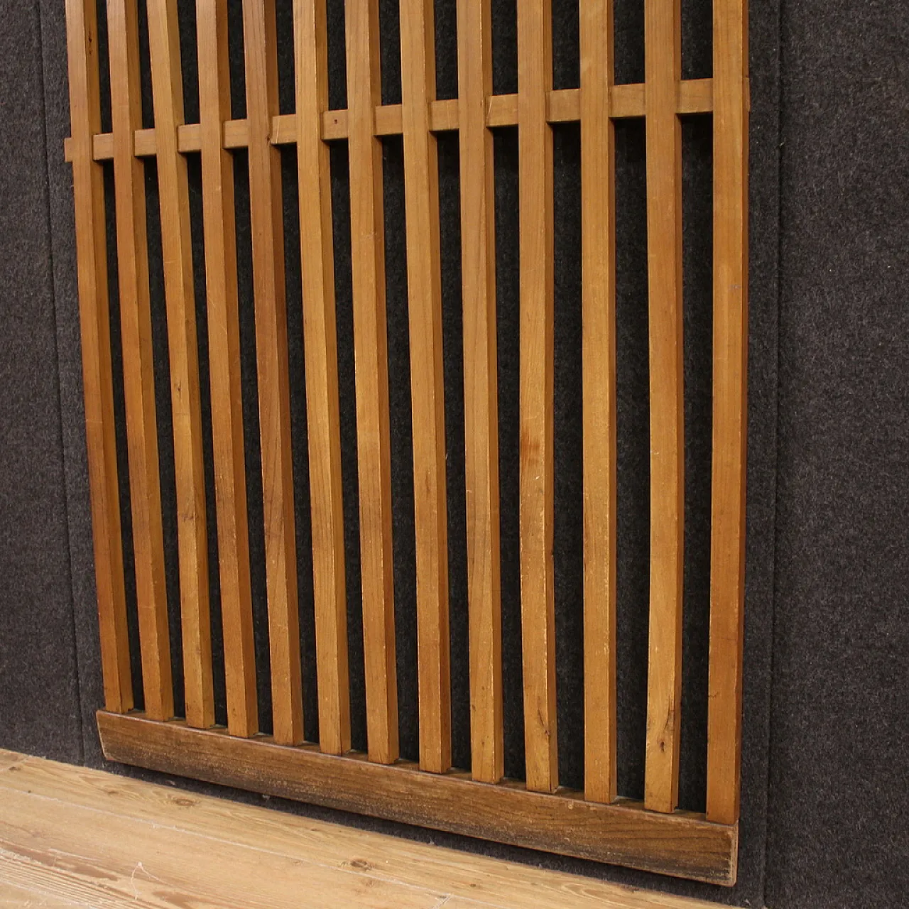 Appendiabiti da muro a stecche design anni '60 6