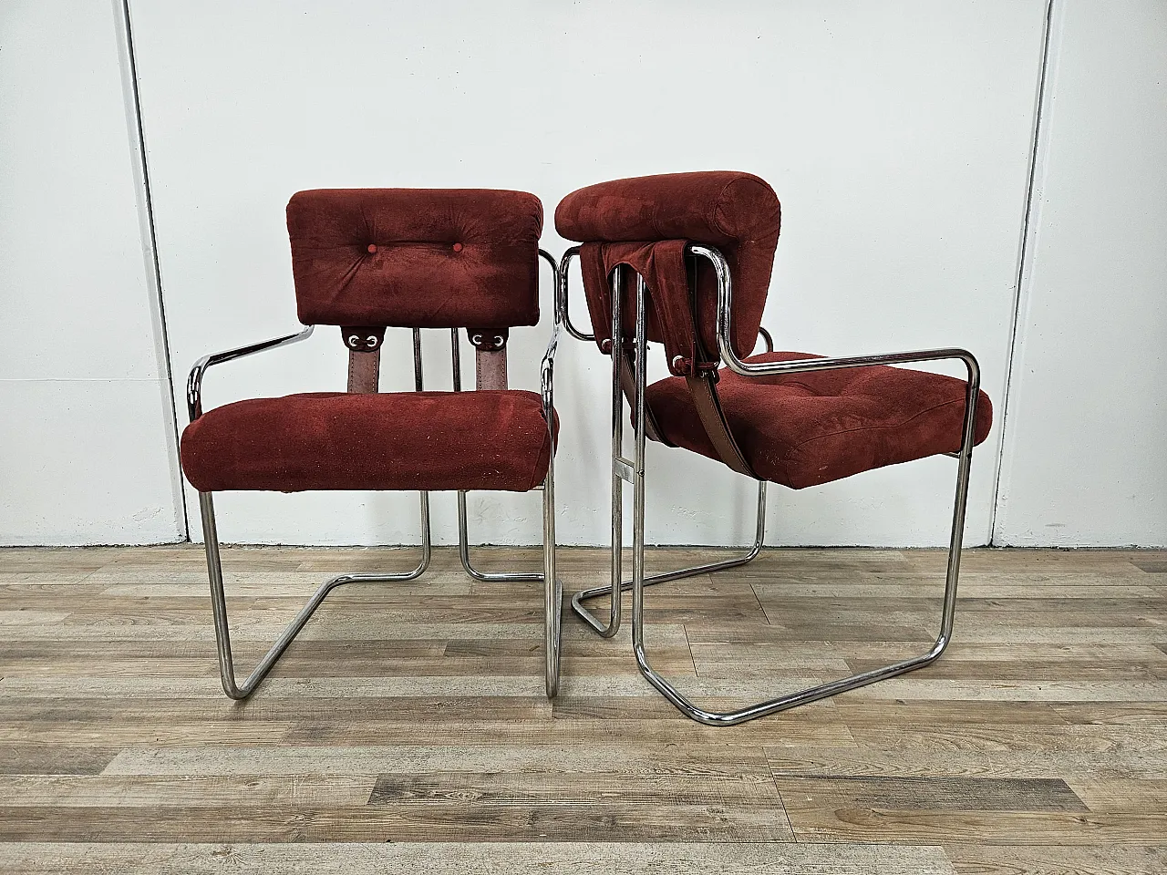 6 sedie da pranzo Tucroma di Guido Faleschini per i 4 Mariani, 1970 6