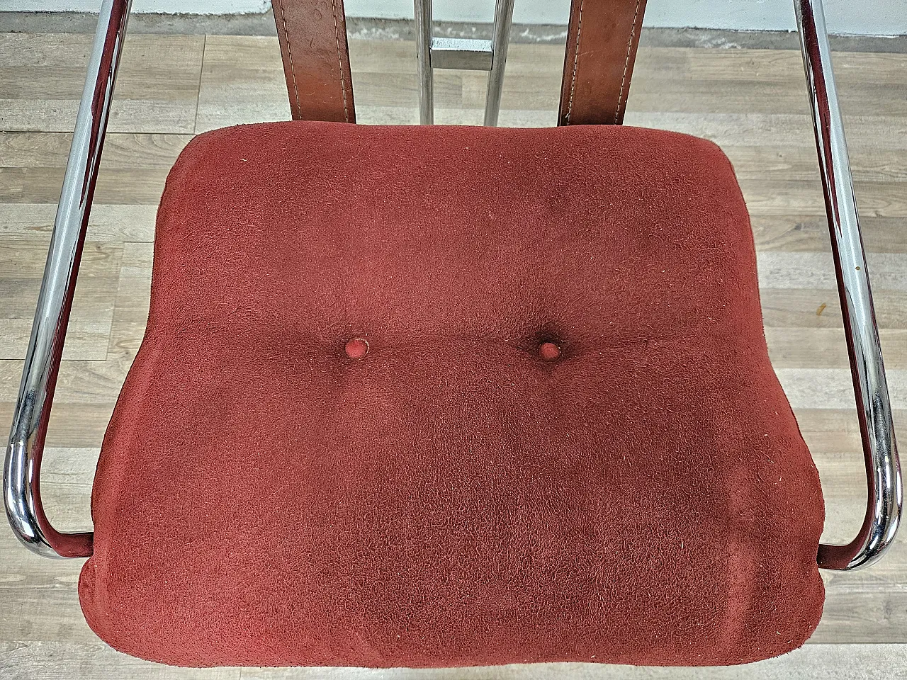 6 sedie da pranzo Tucroma di Guido Faleschini per i 4 Mariani, 1970 10