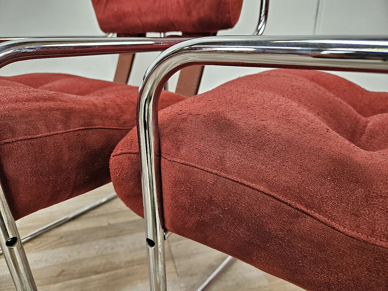 6 sedie da pranzo Tucroma di Guido Faleschini per i 4 Mariani, 1970 17