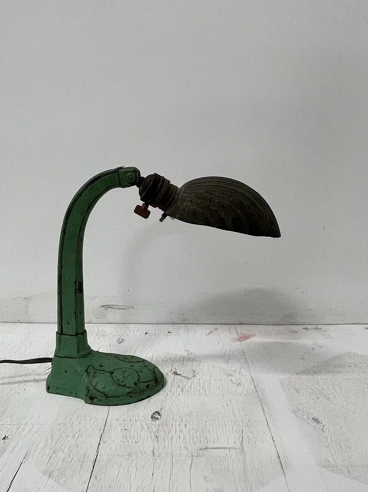 Lampada Da Tavolo In Ottone, Francia, anni '30 1