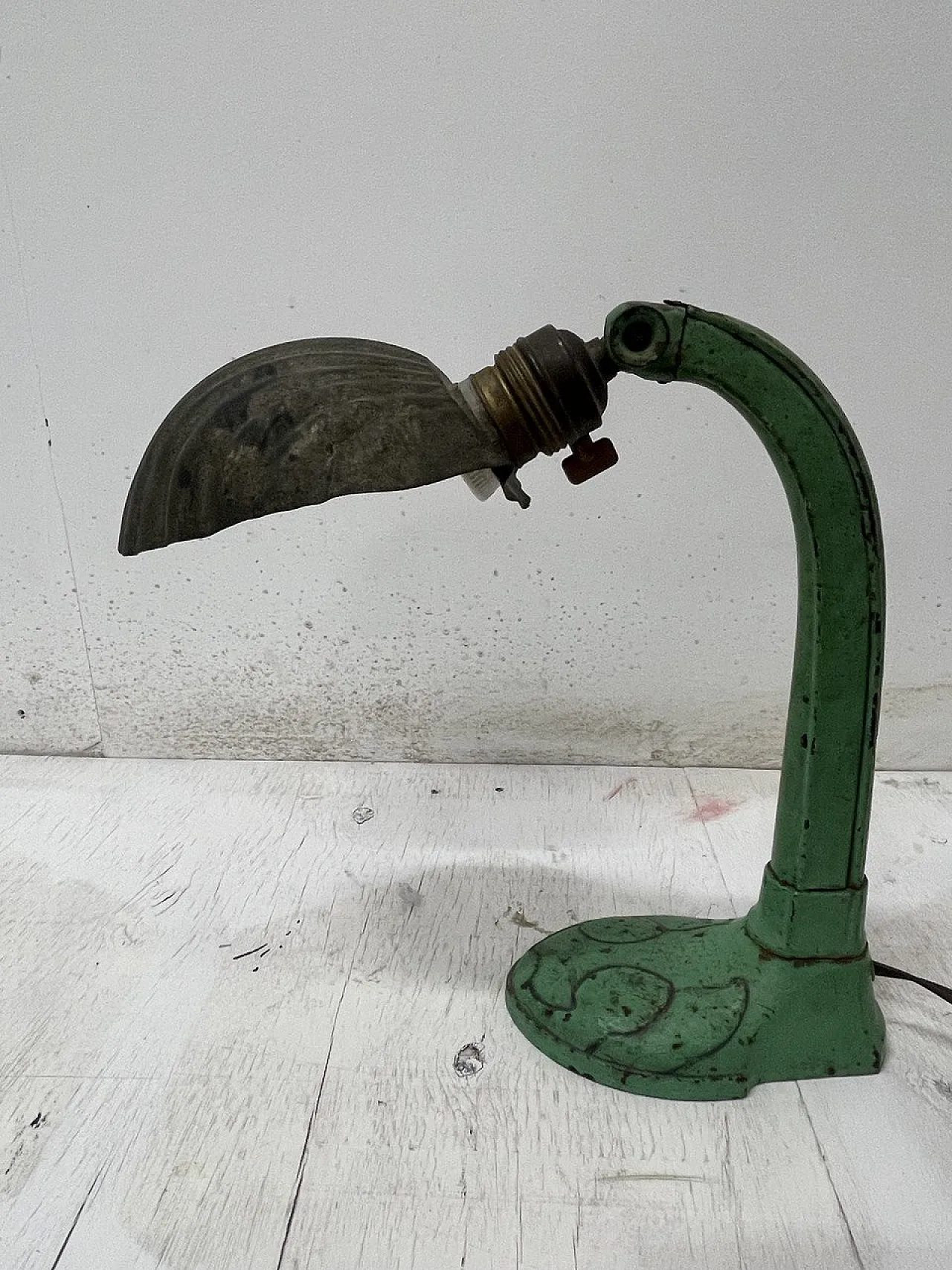 Lampada Da Tavolo In Ottone, Francia, anni '30 6