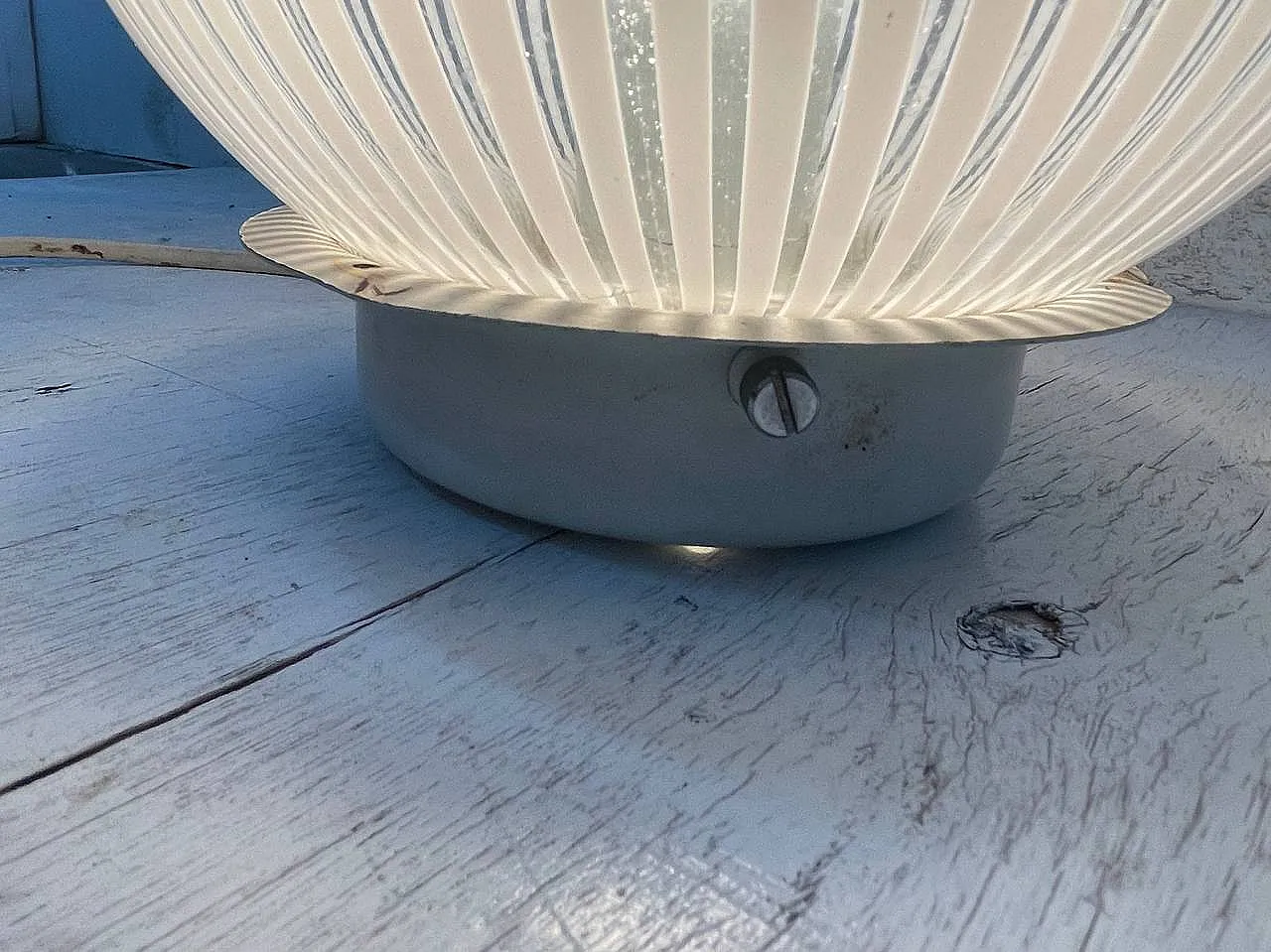 Ludovico Diaz de Santillana Venini Table Lamp Series Fabrics' 80s 2