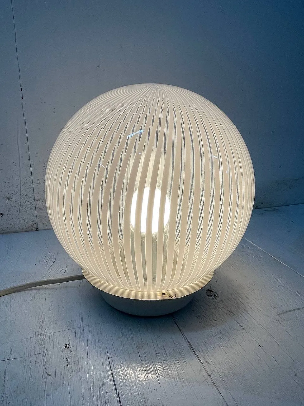 Ludovico Diaz de Santillana Venini Table Lamp Series Fabrics' 80s 5