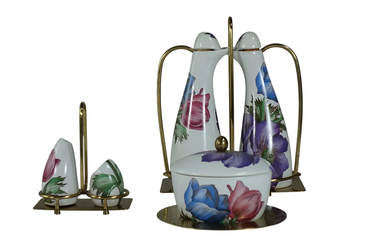 Oliera Mid-Century di Antonia Campi per Laveno, Italia, anni '50 10