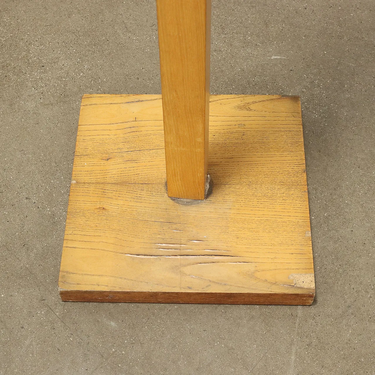 Appendiabiti in faggio e ottone, anni '70 6