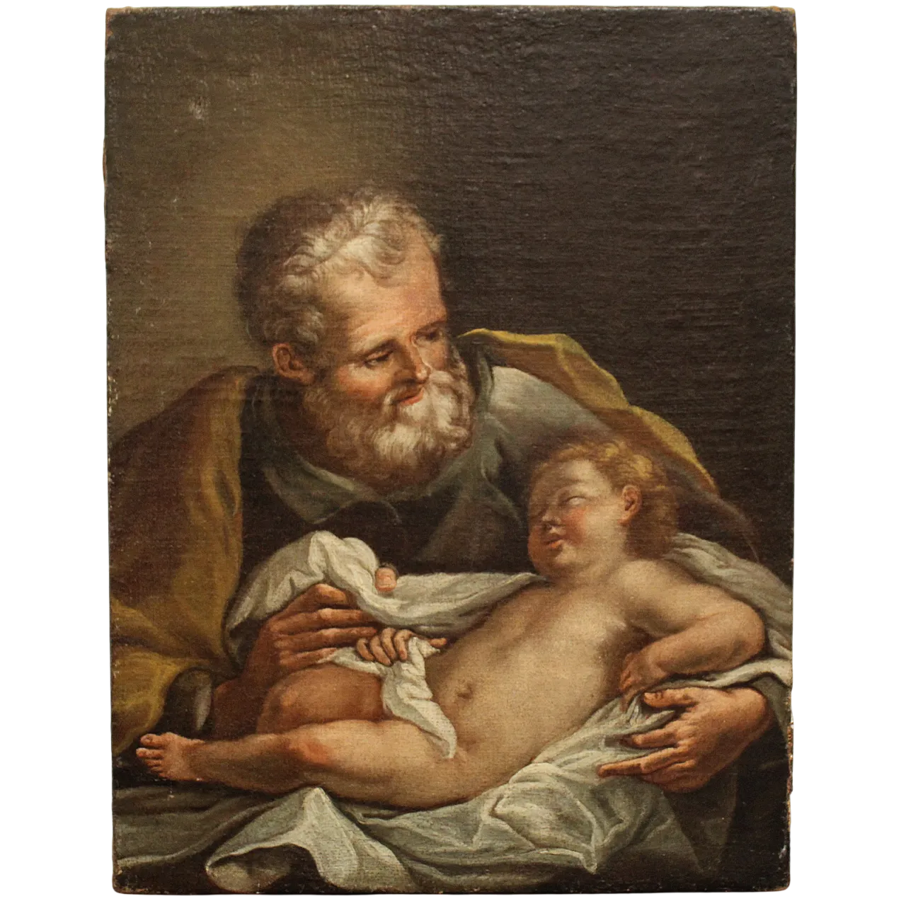 Oil painting on canvas, 18th century 14