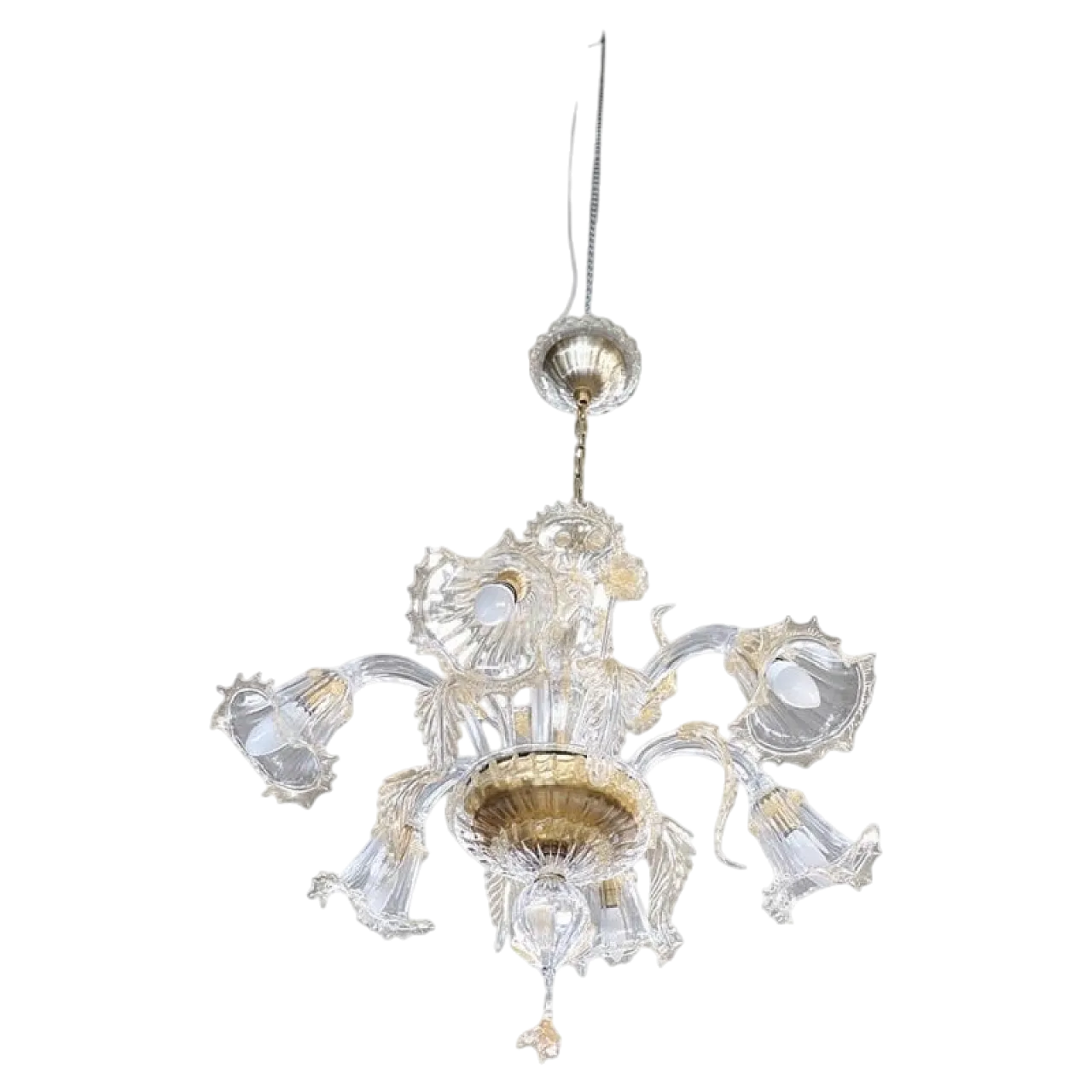 Murano glass chandelier by Murrina, 90s 16