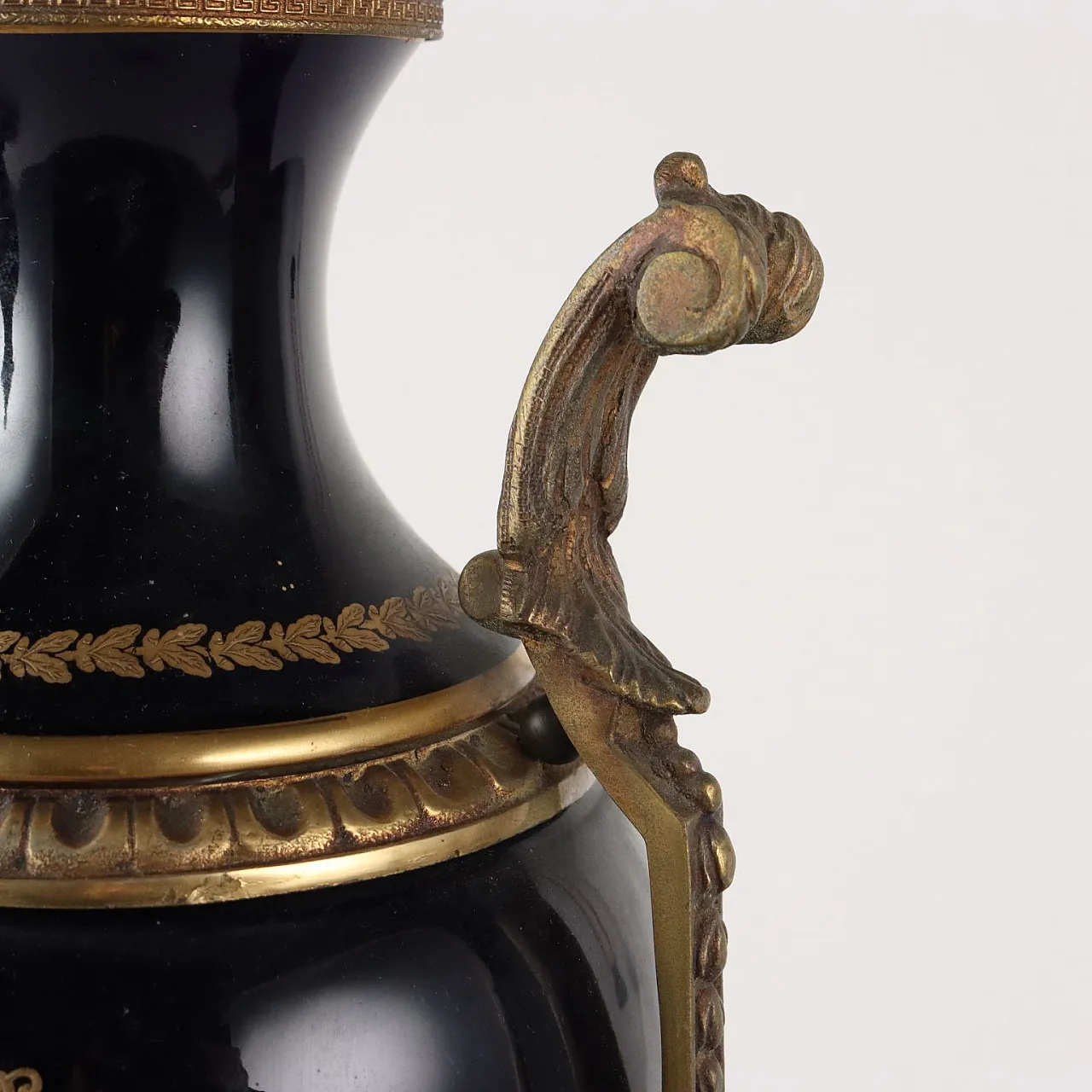 Coppia di vasi Manifattura Pseudo Sèvres, '900 5