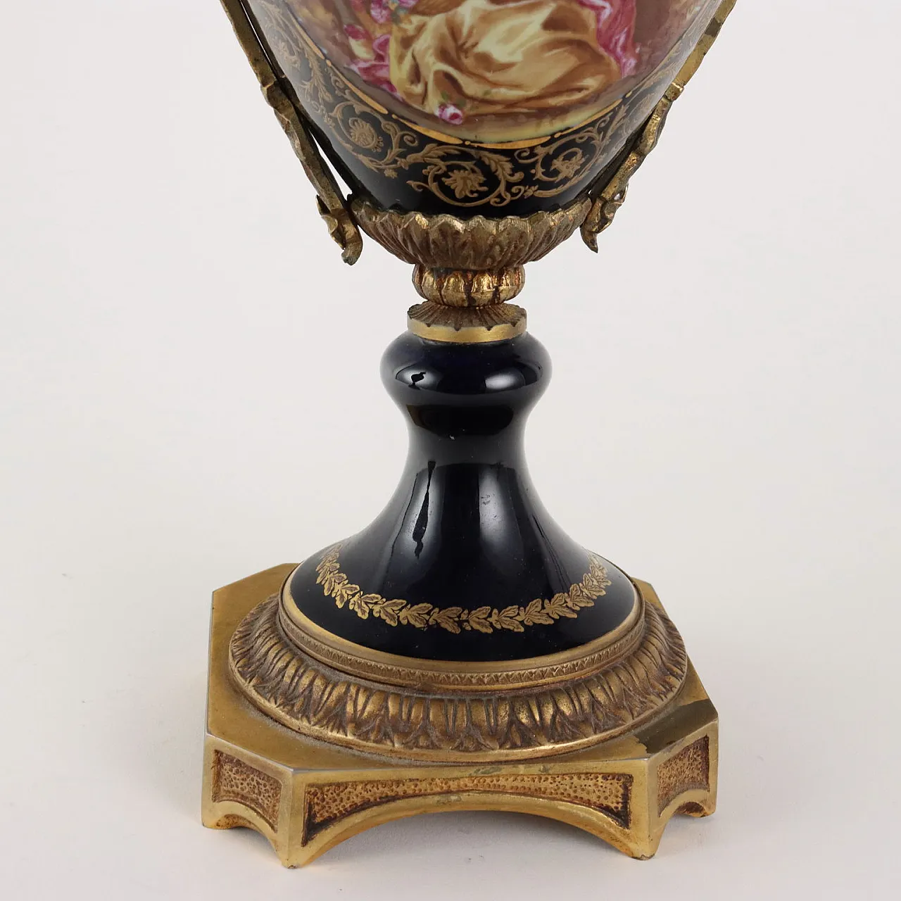 Coppia di vasi Manifattura Pseudo Sèvres, '900 6