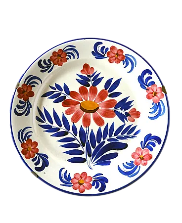 Piatto Pordenone in ceramica di Angelo Simonetto per Galvani, anni '20