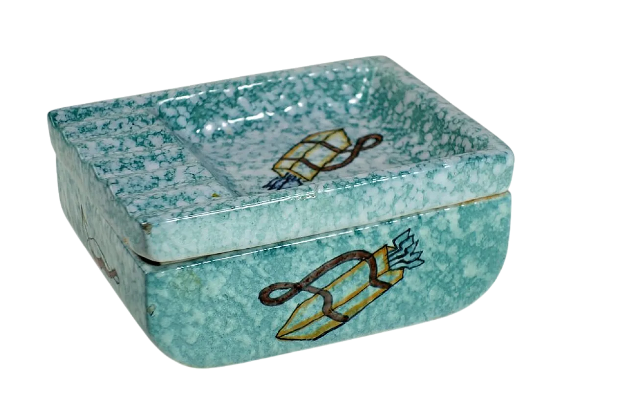 Posacenere in ceramica di Nino Strada per CIMA Perugia, anni '30 7