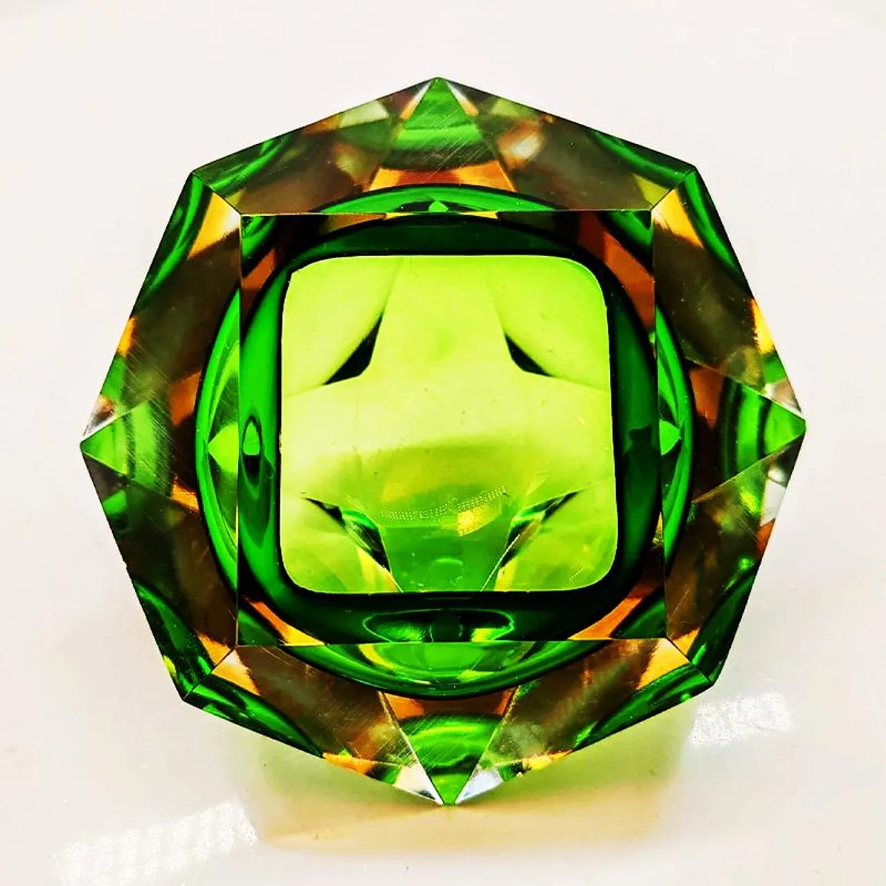 Posacenere in vetro di Murano di Flavio Poli per Seguso, anni '60 4