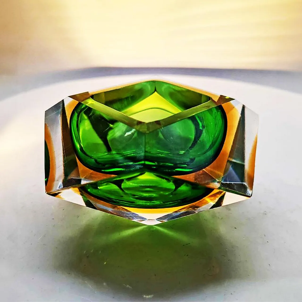 Posacenere in vetro di Murano di Flavio Poli per Seguso, anni '60 5