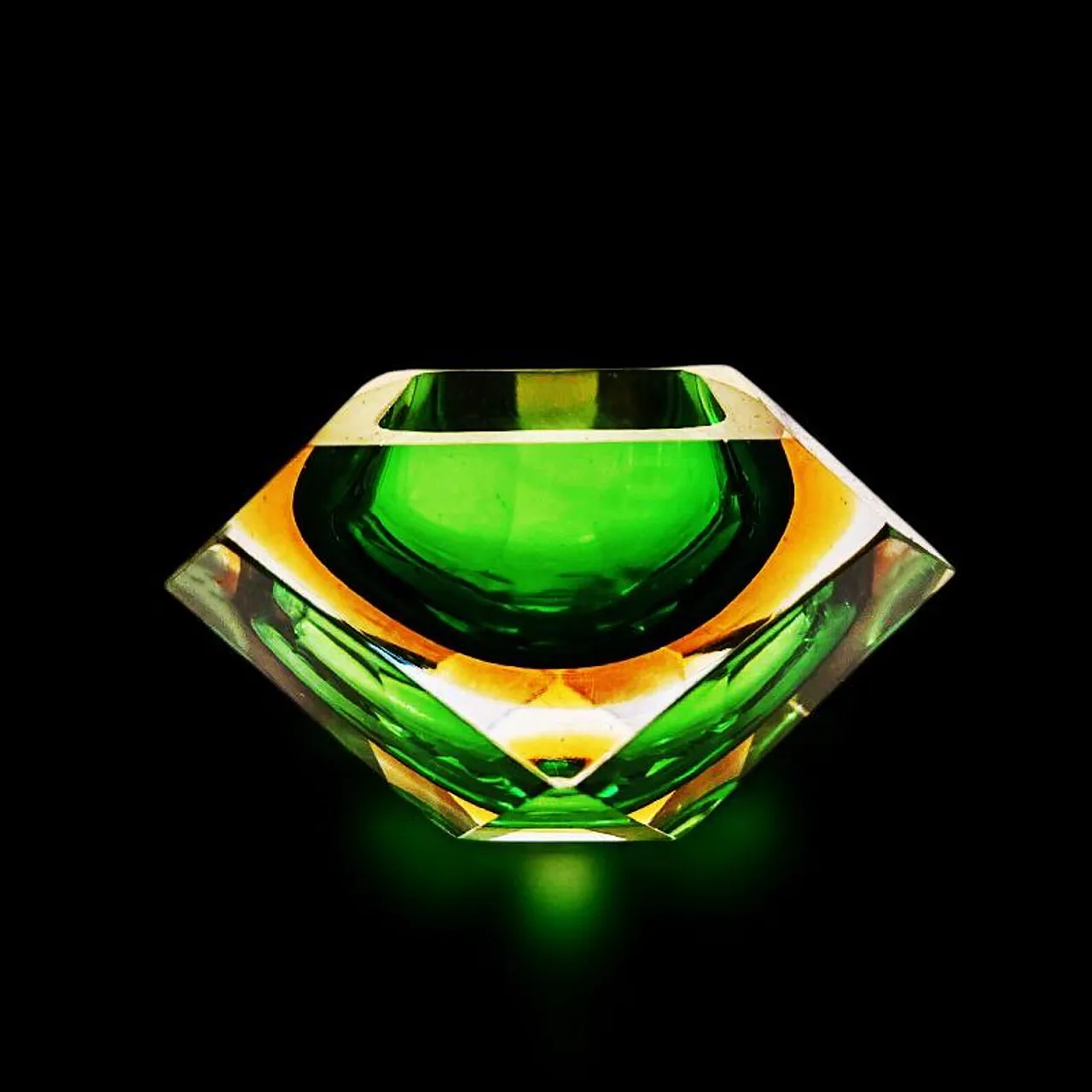 Posacenere in vetro di Murano di Flavio Poli per Seguso, anni '60 6