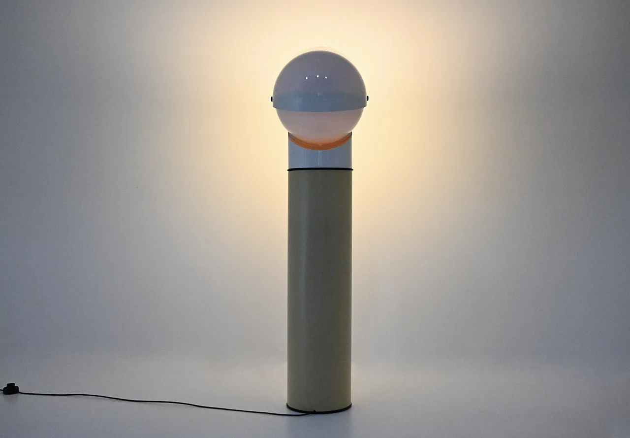 Mezzo Pileo Floor Lamp di Gae Aulenti per Artemide, anni '70 9