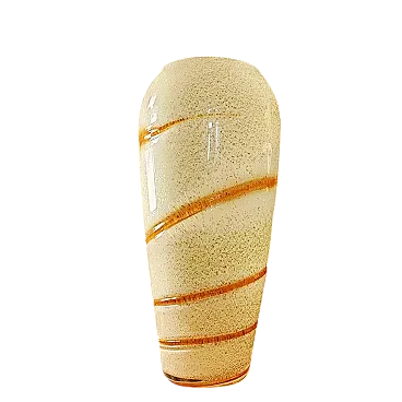 Vase in handcrafted Murano glass, 1960s