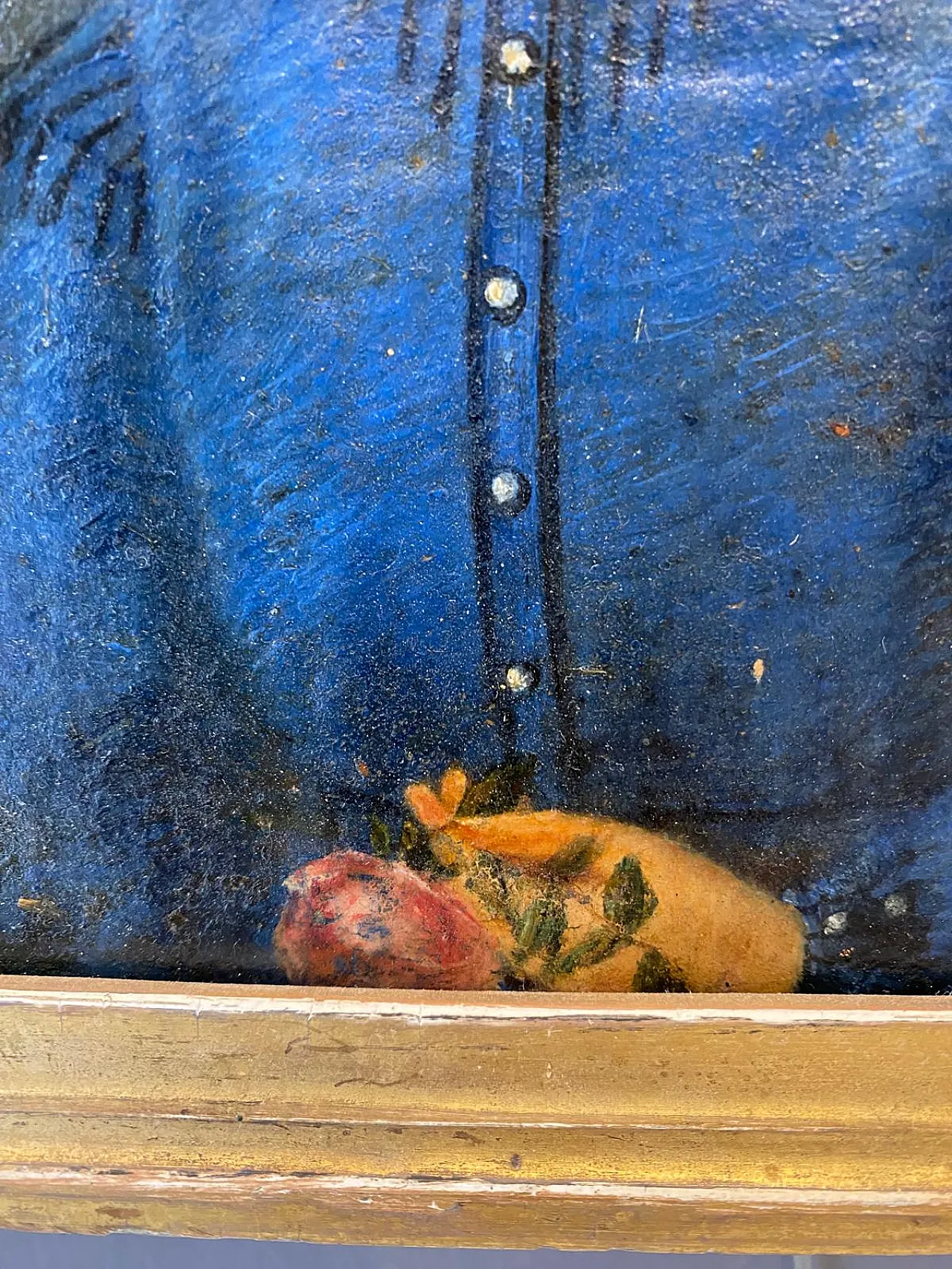 Ritratto di fanciulla olio su tela, '800 2